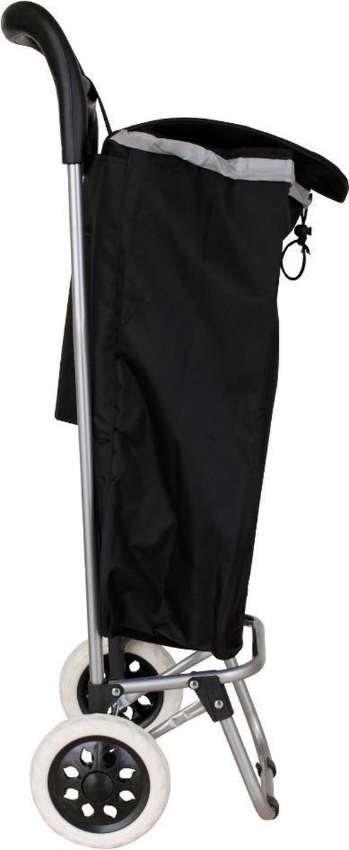 Orange85 Boodschappentrolley Met Wielen - Zwart