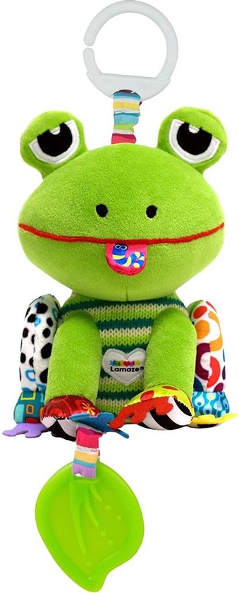 Lamaze Knuffel Jibber Jabber Jake Junior 25 Cm Pluche - Groen