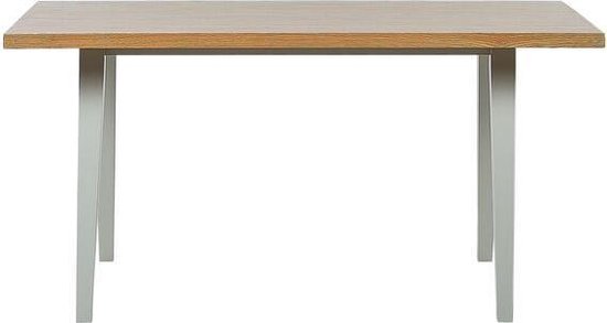 Beliani Lenister Eettafel Mdf 90 X 150 Cm - Bruin