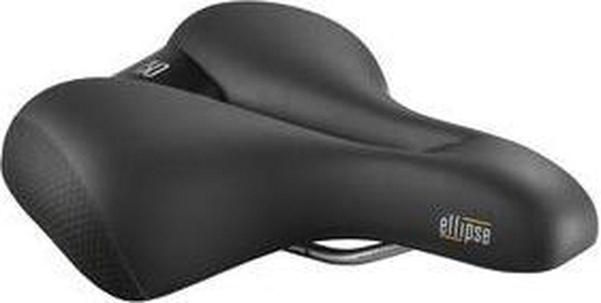 Selle Royal Zadel Sr 51b6he Ellipse Moderate Hr Zw - Zwart