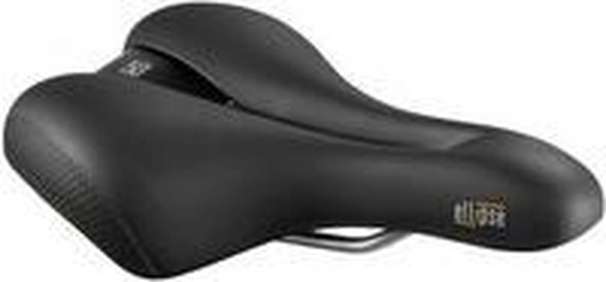 Selle Royal Zadel Sr 51b6he Ellipse Moderate Hr Zw - Zwart
