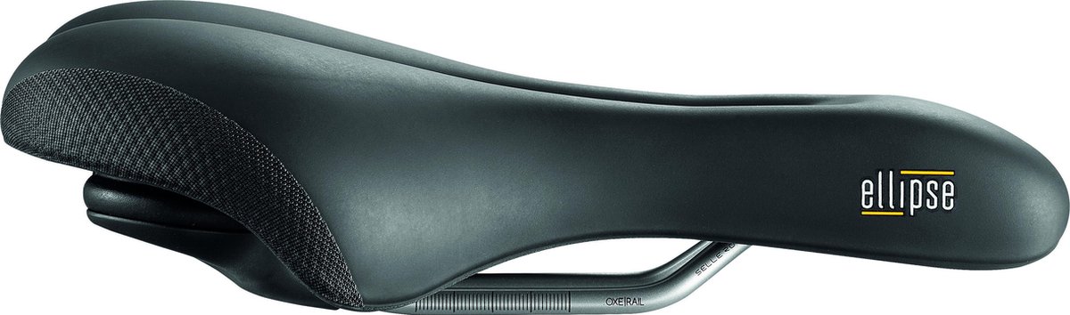 Selle Royal Zadel Sr 51b6he Ellipse Moderate Hr Zw - Zwart