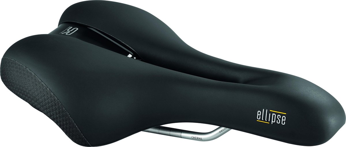 Selle Royal Zadel Sr 51b6he Ellipse Moderate Hr Zw - Zwart