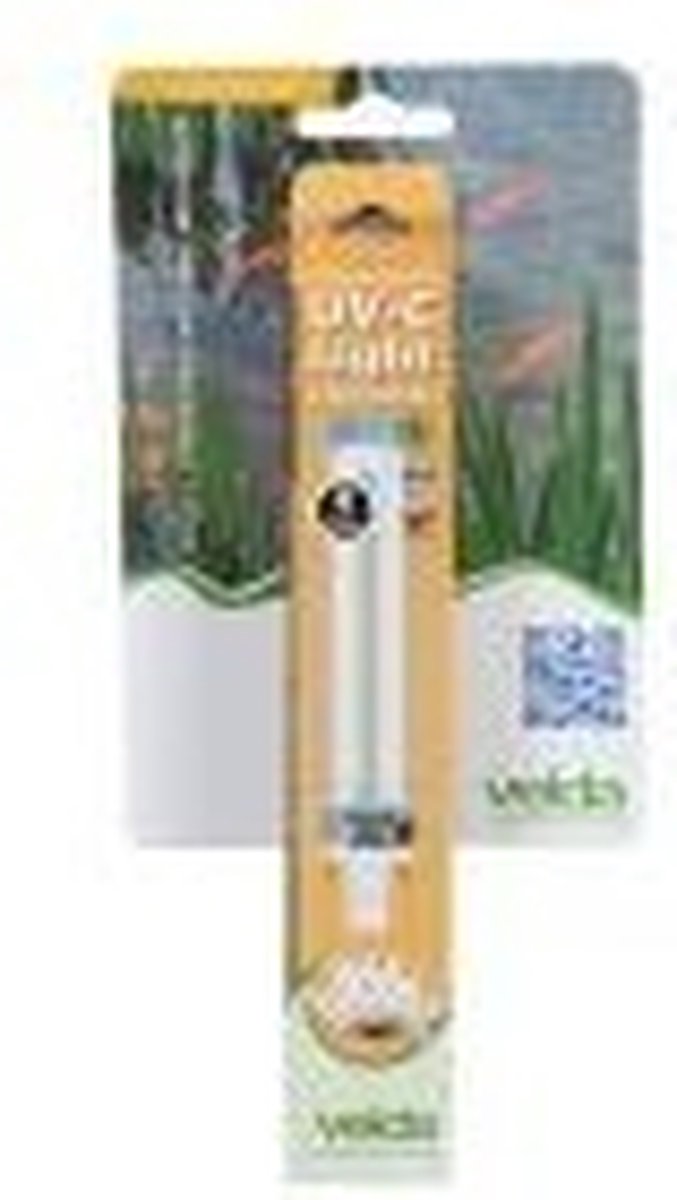 Velda Pl-lamp Uv-c 7 Watt 16,5 Cm Glas - Zwart