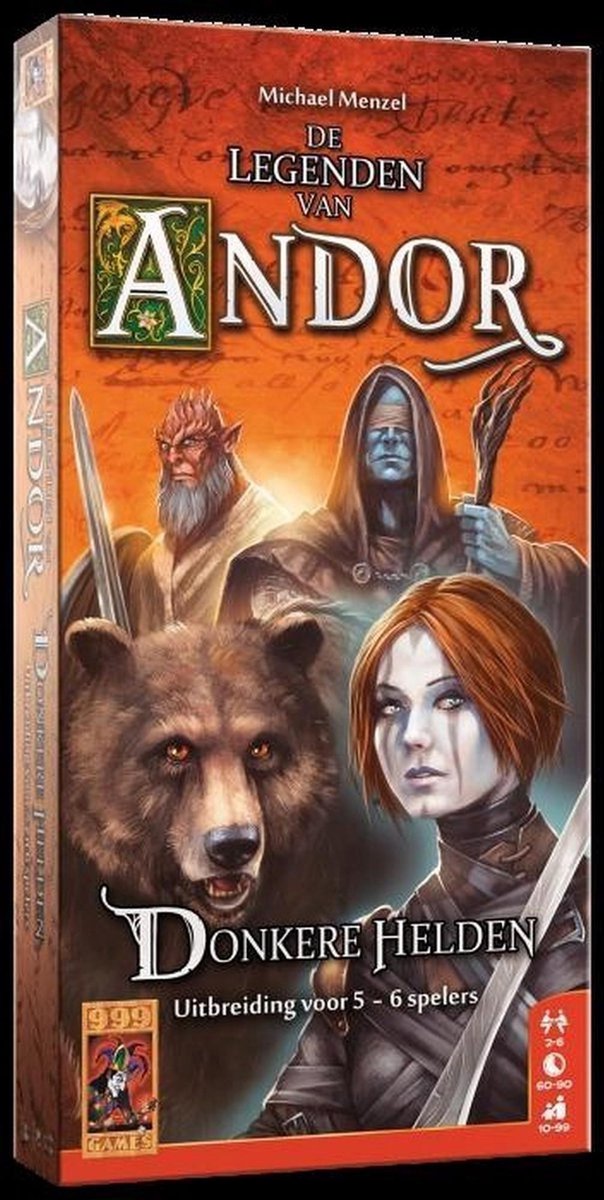 999Games De Legenden Van Andor: Donkere Helden 5/6 - Bordspel - 10+