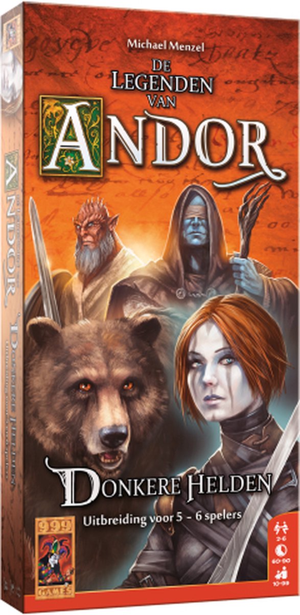 999Games De Legenden Van Andor: Donkere Helden 5/6 - Bordspel - 10+