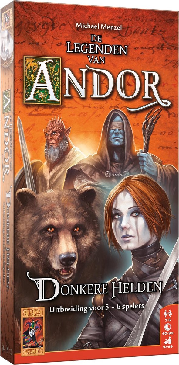 999Games De Legenden Van Andor: Donkere Helden 5/6 - Bordspel - 10+
