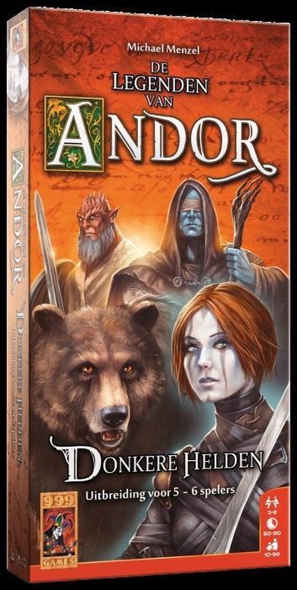 999Games De Legenden Van Andor: Donkere Helden 5/6 - Bordspel - 10+