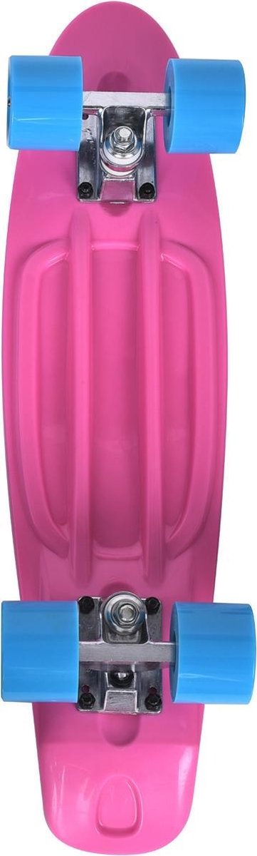 Move Skateboard Old School Retro 57,5 Cm Aluminium - Blauw