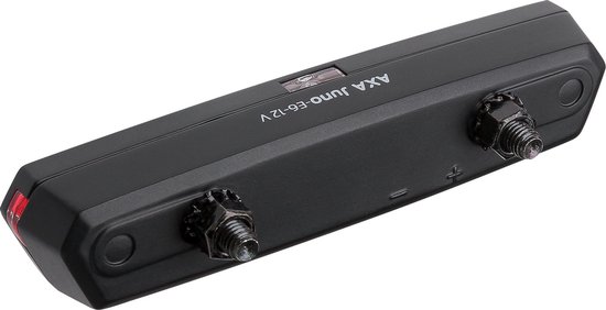 AXA Achterlicht Juno E-bike 6-12v Accu 80 Mm/zwart - Rood