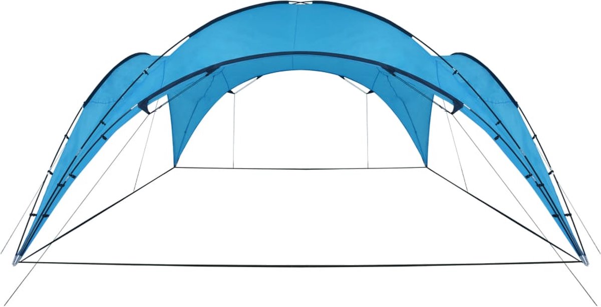 Vidaxl Partytent Boog 450x450x265 Cm Licht - Azul