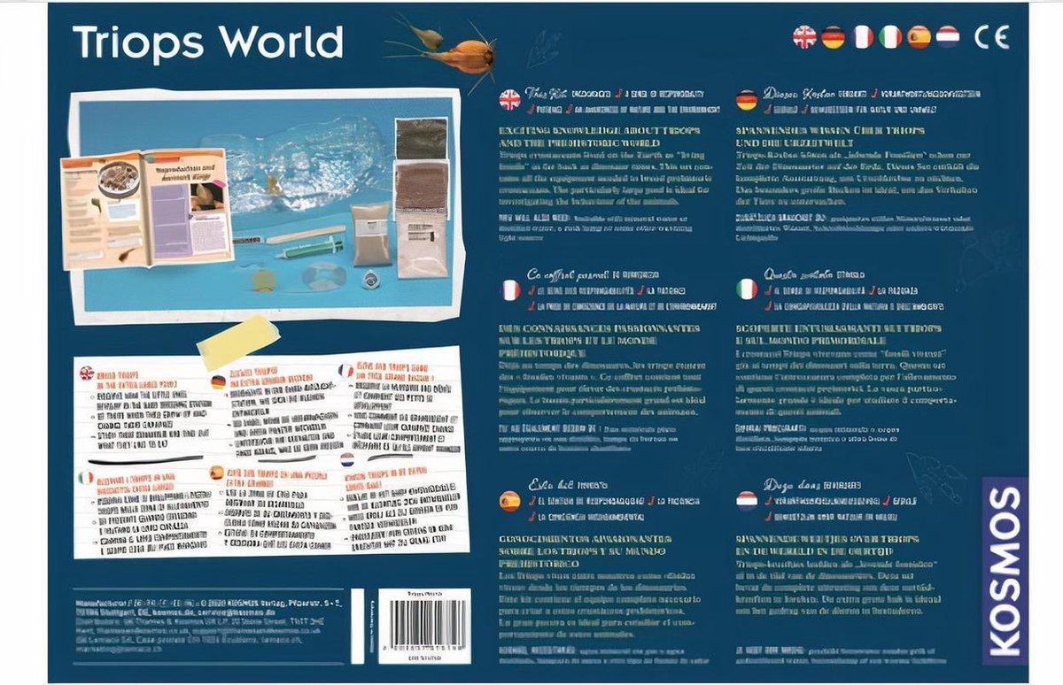 Kosmos Uitgevers Prehistorisch Leven Triops World Junior