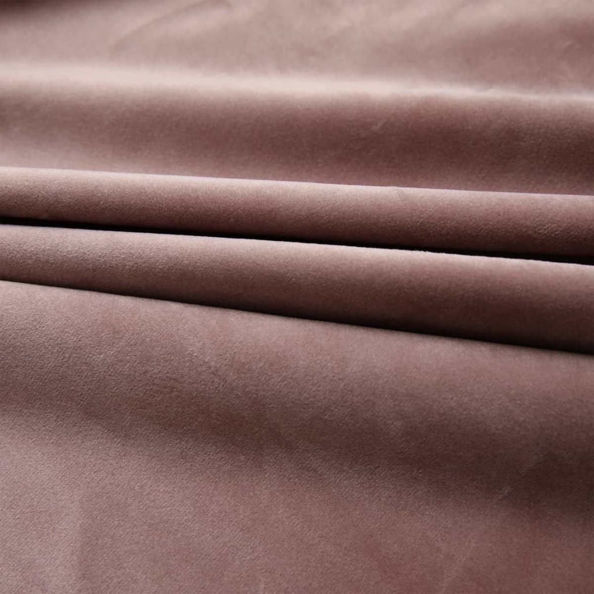 Vidaxl Gordijn Verduisterend Met Haken 290x245 Cm Fluweel Antiek - Roze