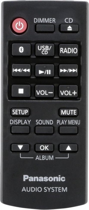 Panasonic SC-PM254EG-K - Zwart