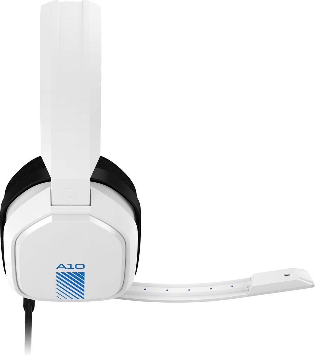 Astro A10 Gaming Headset voor PC, PS5, PS4, Xbox Series X|S, Xbox One -/Blauw - Wit