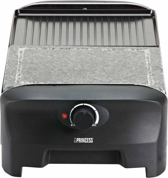 Princess Raclette 8 Stone & Grill Party 162820 - Grijs