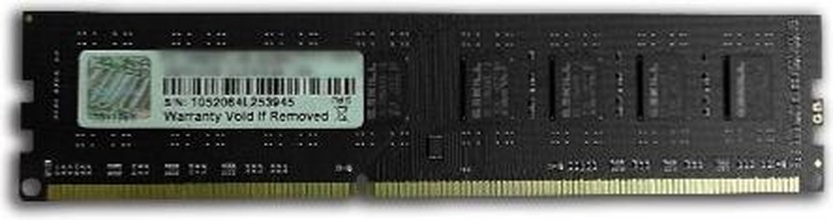 G.Skill Value 4GB DDR3 1600MHz (1 x 4 GB)