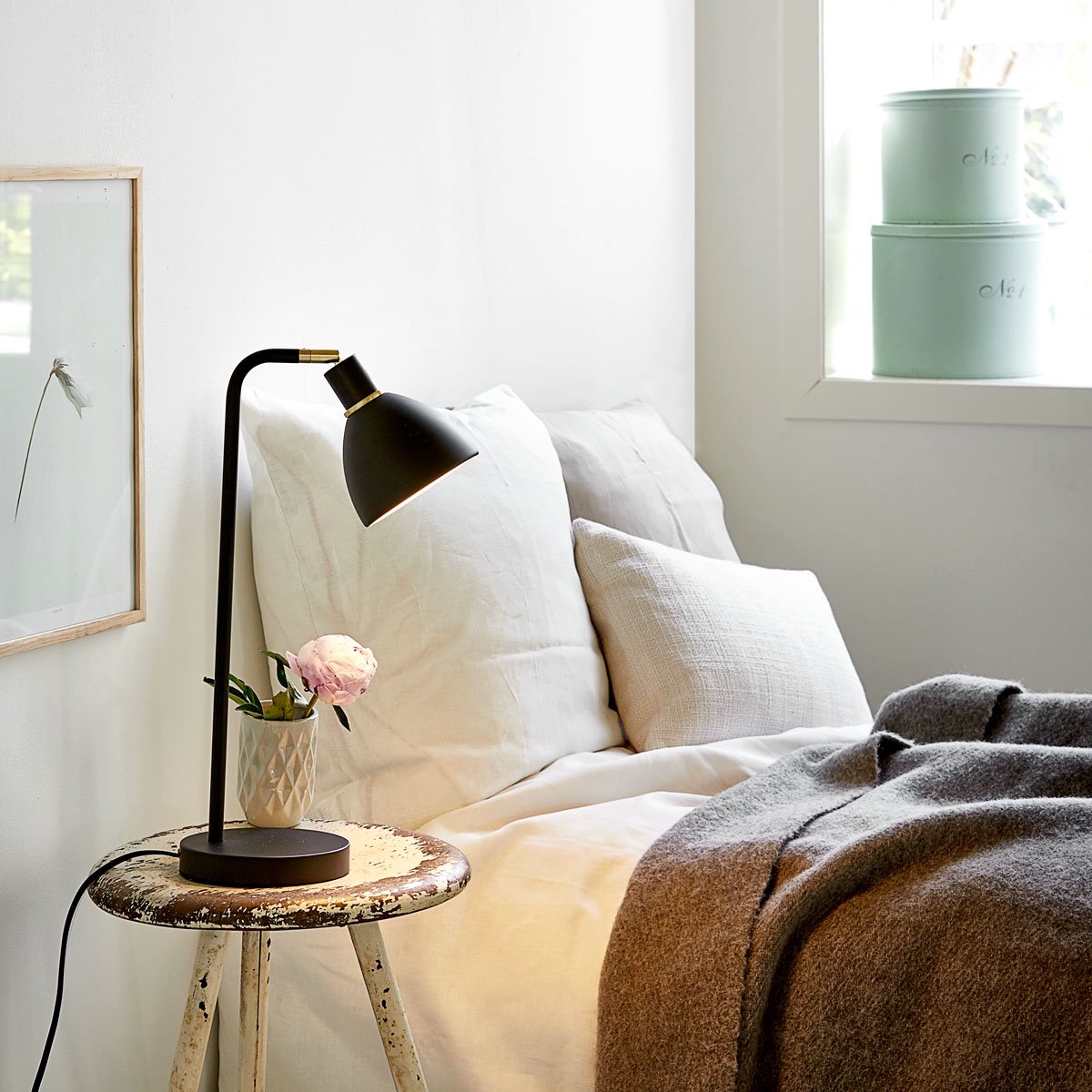 Nordlux Ray Tafellamp - Zwart