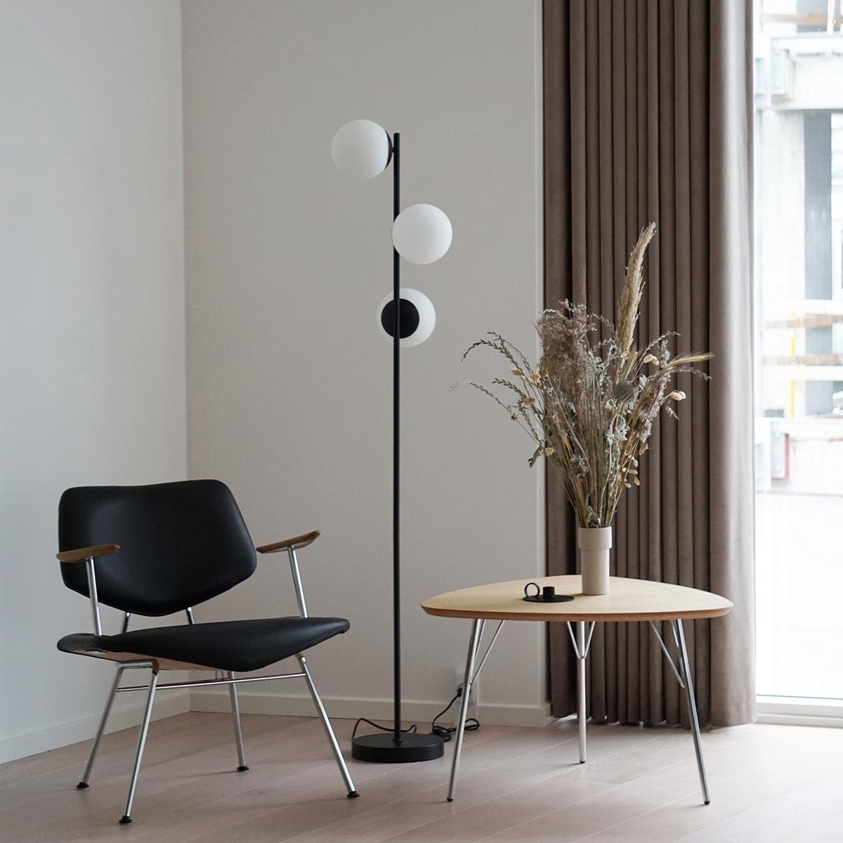 Nordlux Lilly Vloerlamp - Zwart