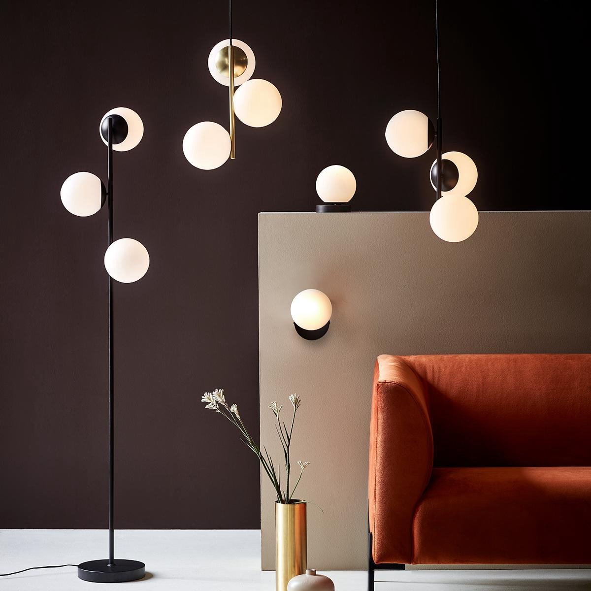 Nordlux Lilly Vloerlamp - Zwart