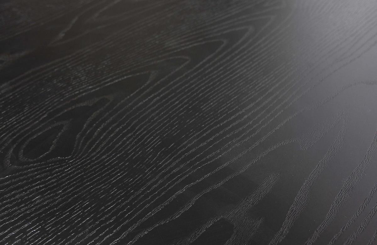 Woood Exclusive Bruno Eettafel Ø 120 cm - Zwart