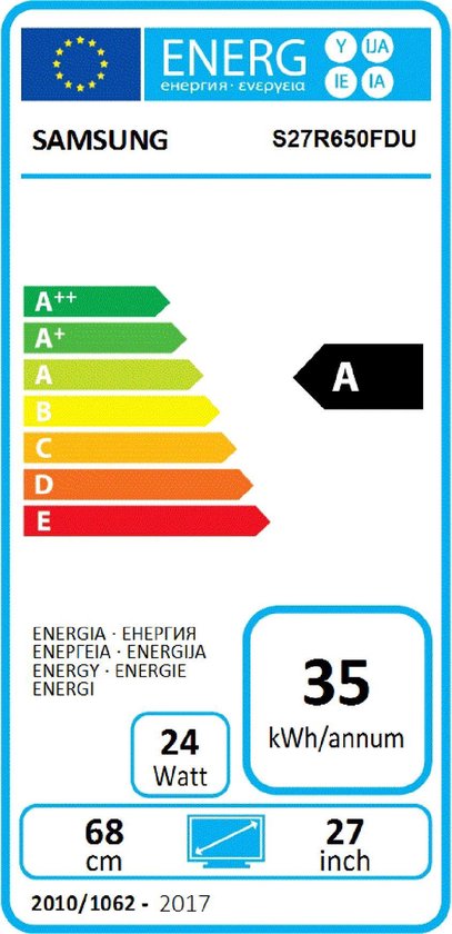 Samsung LS27R650 - Zwart