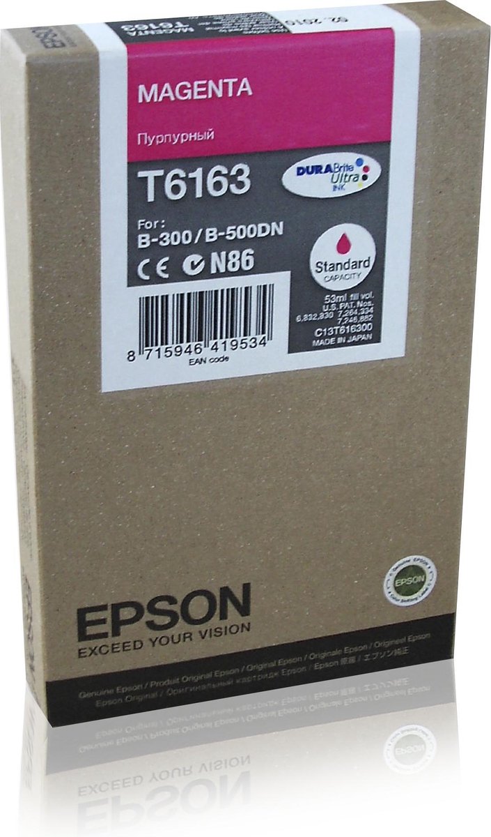 Epson T6163 - Inktcartridge / - Magenta