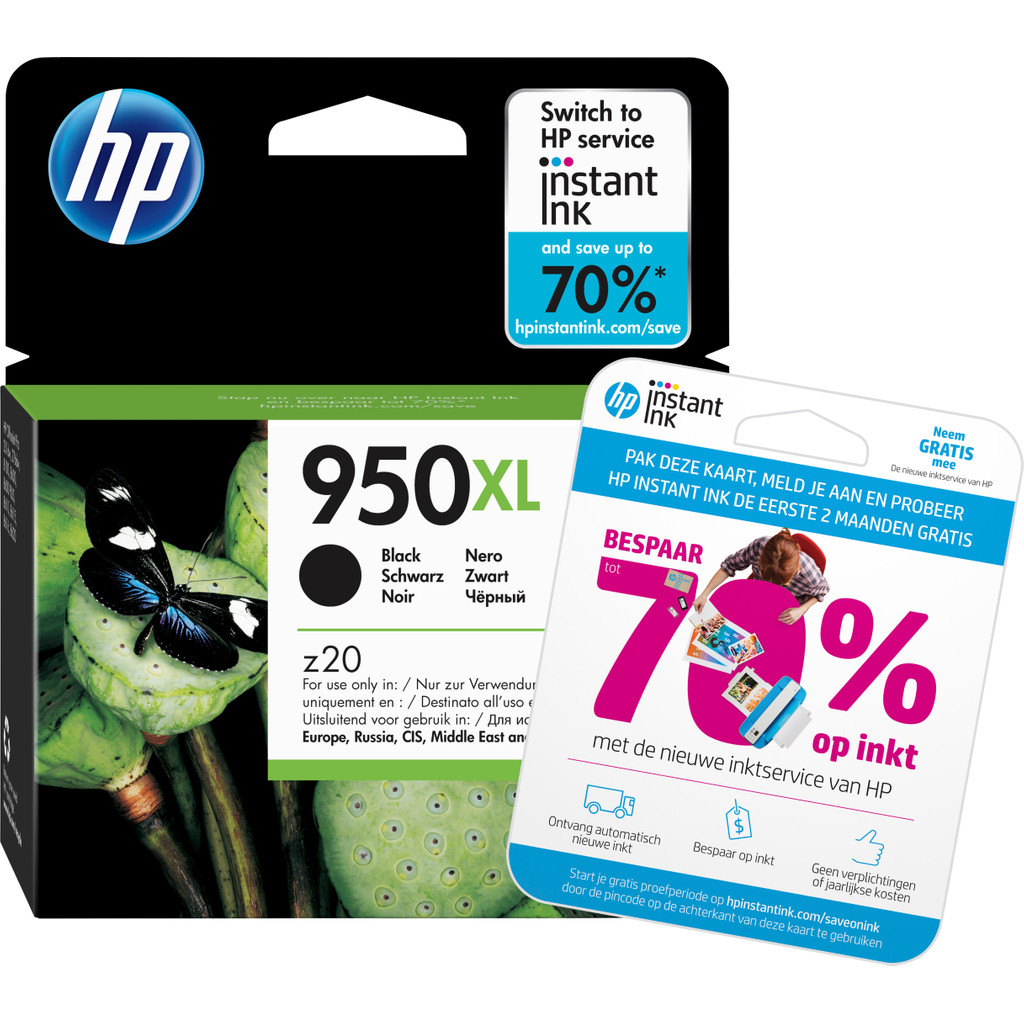 HP 950XL Cartridge - Zwart