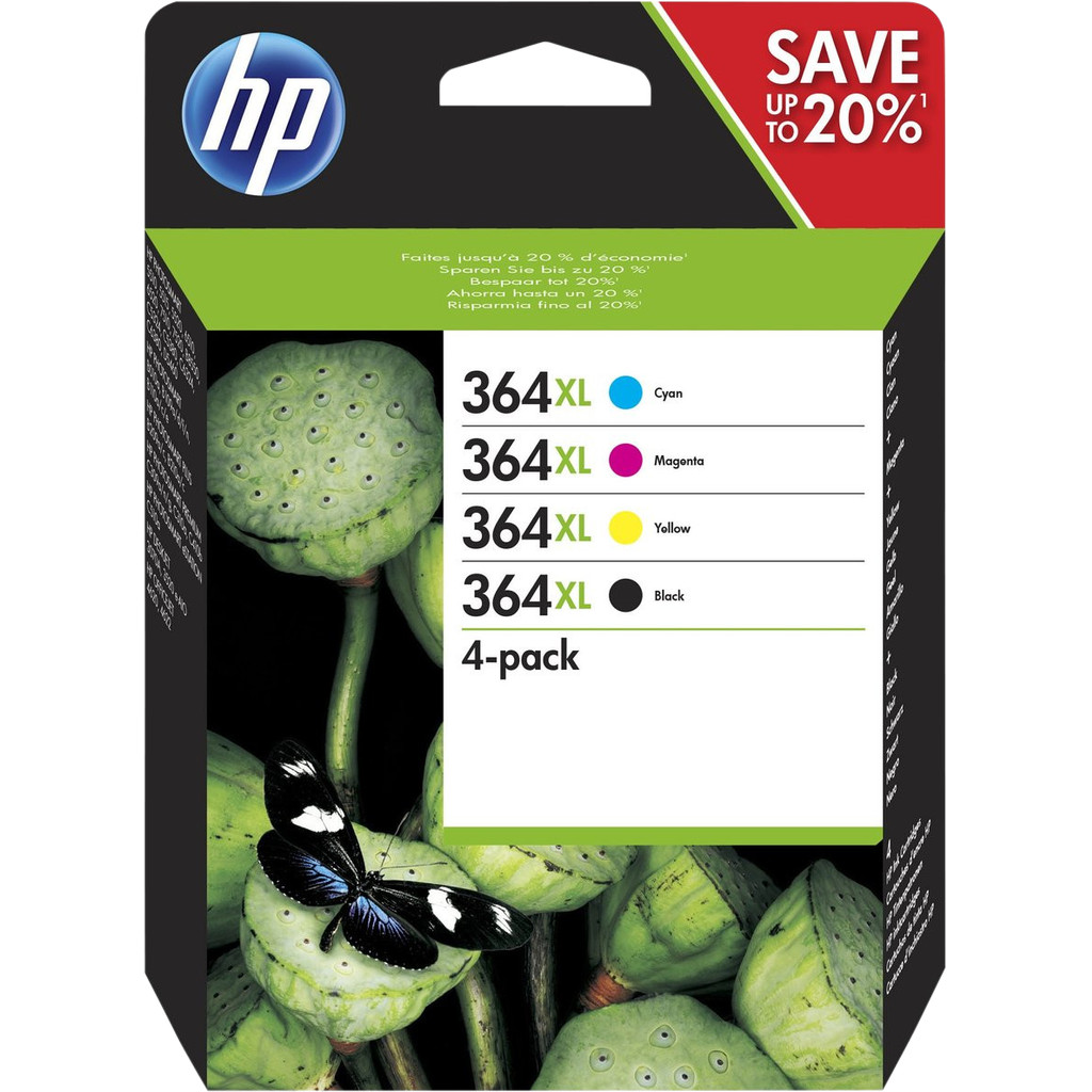 HP 364XL Cartridges Combo Pack