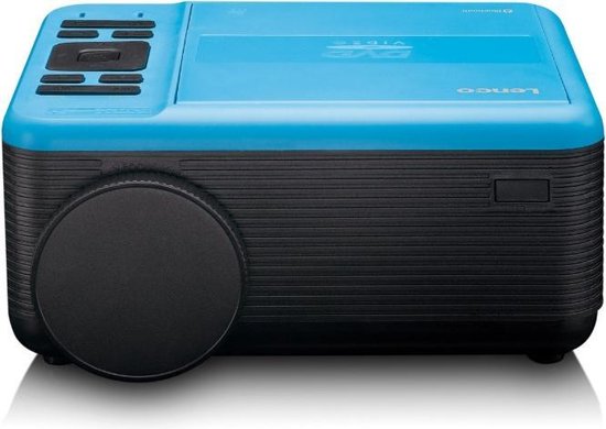Lenco LPJ-500 - Beamer Full HD met DVD-speler en Bluetooth - - Blauw
