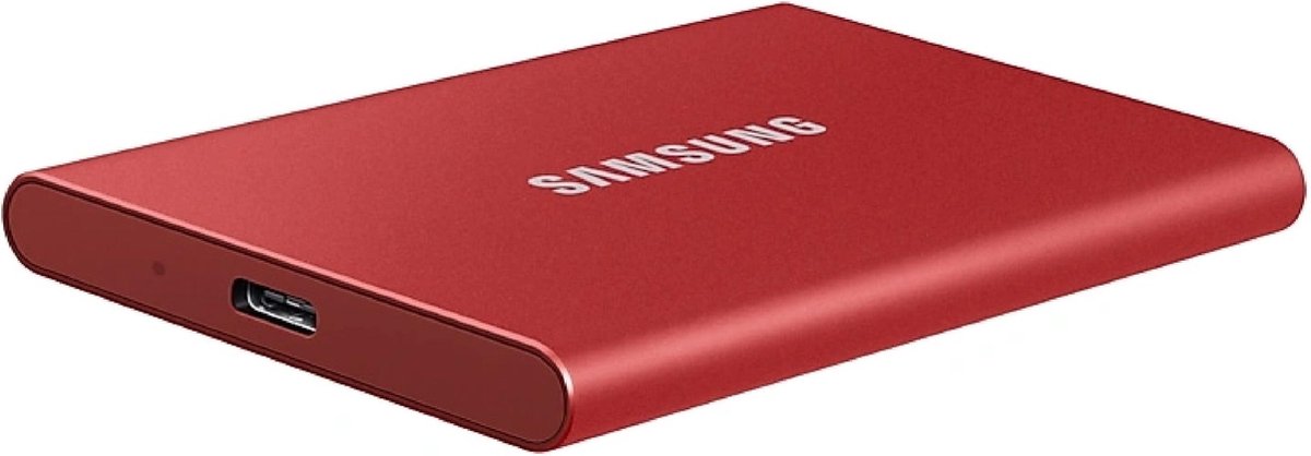 Samsung T7 Portable SSD 2TB - Rood
