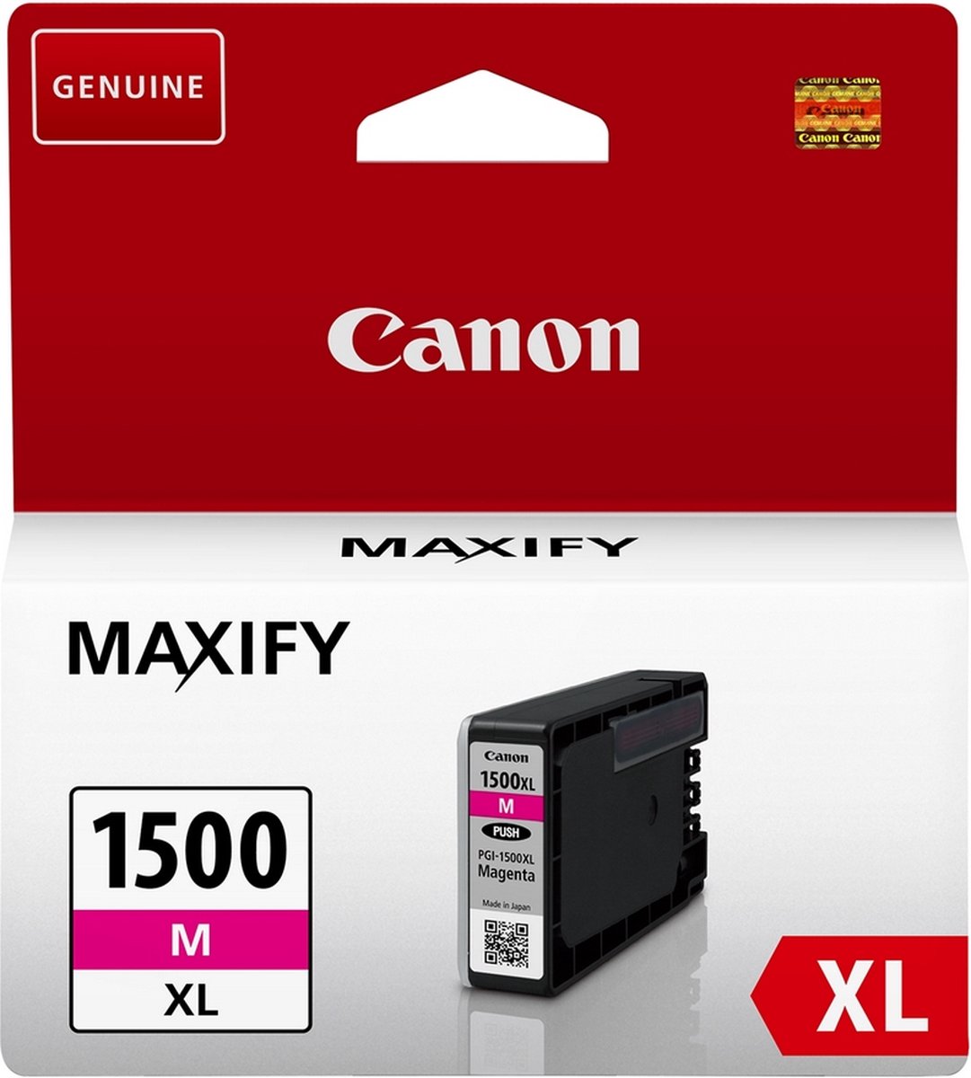 Canon PGI-1500XL - Inktcartridge / / Hoge Capaciteit - Magenta