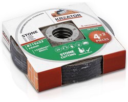 Kreator Slijpschijf Steen 115 mm 6 stuks