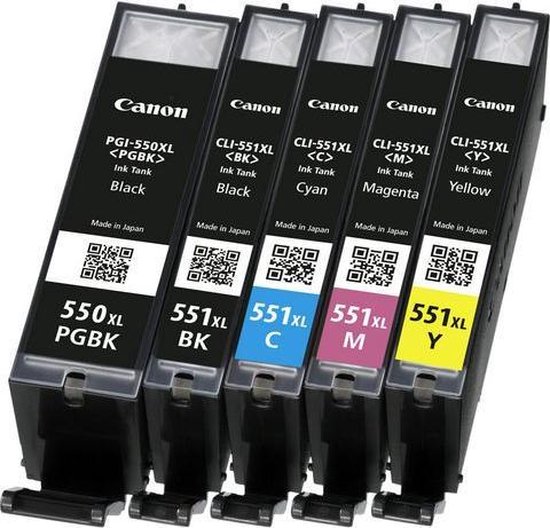 Canon PGI-550XL Cartridge Pigment - Zwart