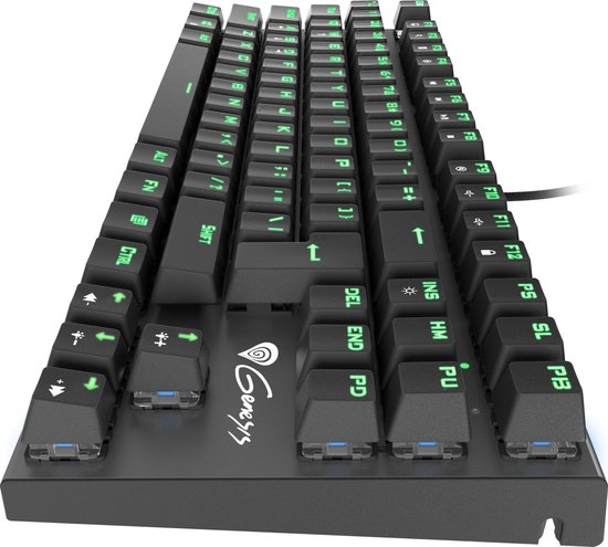 Genesis Thor 300 TKL US - Mechanisch Gaming Toetsenbord - Met achtergrondverlichting - Blue Outemu Switch (Niet geschikt voor PS/4) - Zwart