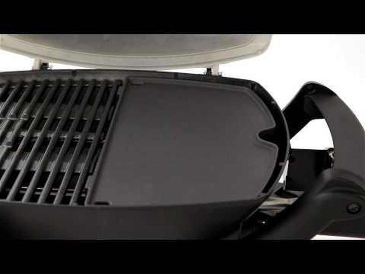 Weber Bakplaat Q1000/Q1200/Q1400 - Zwart