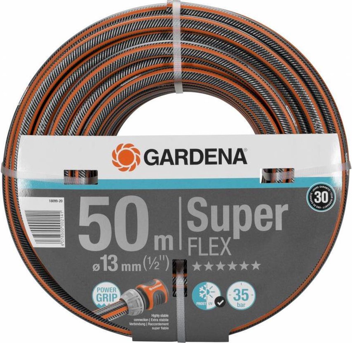 GARDENA Premium SuperFLEX 1/2 - Grijs