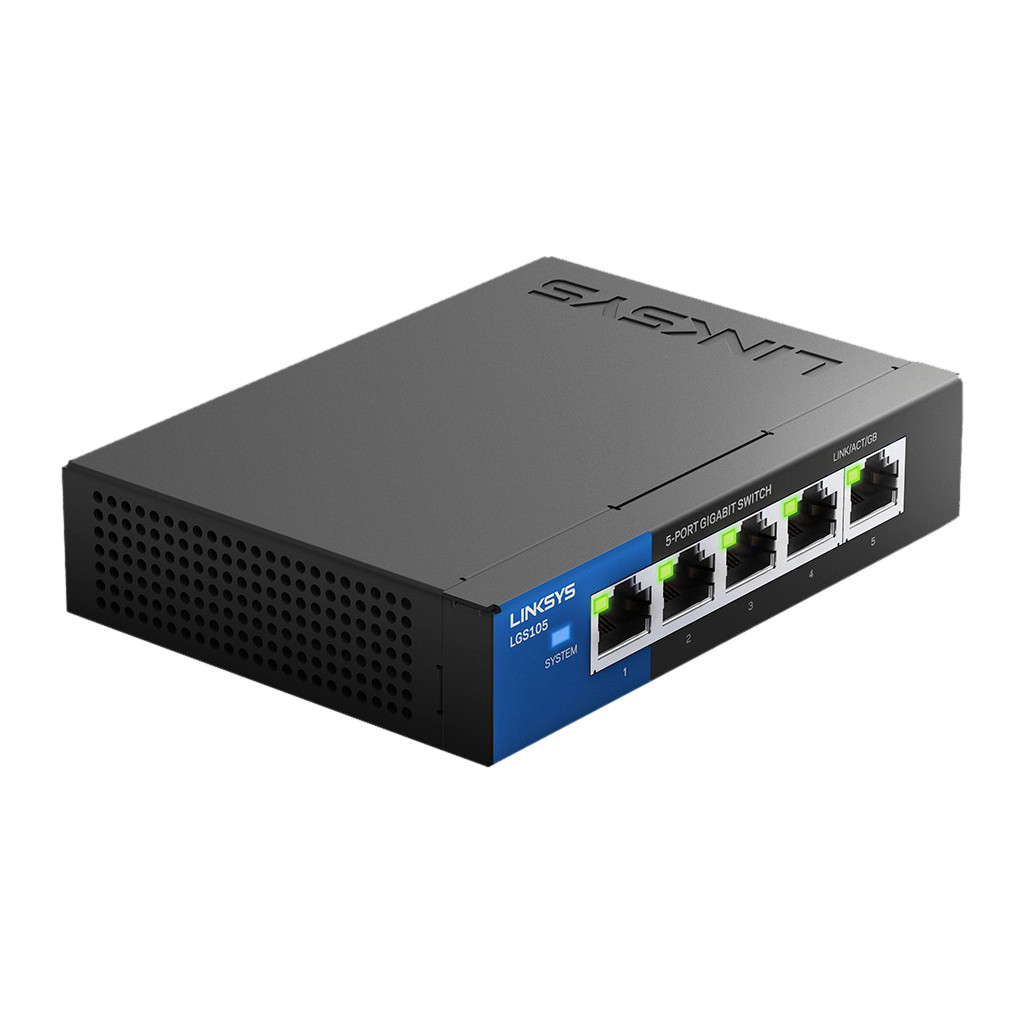 Linksys LGS105 - Zwart