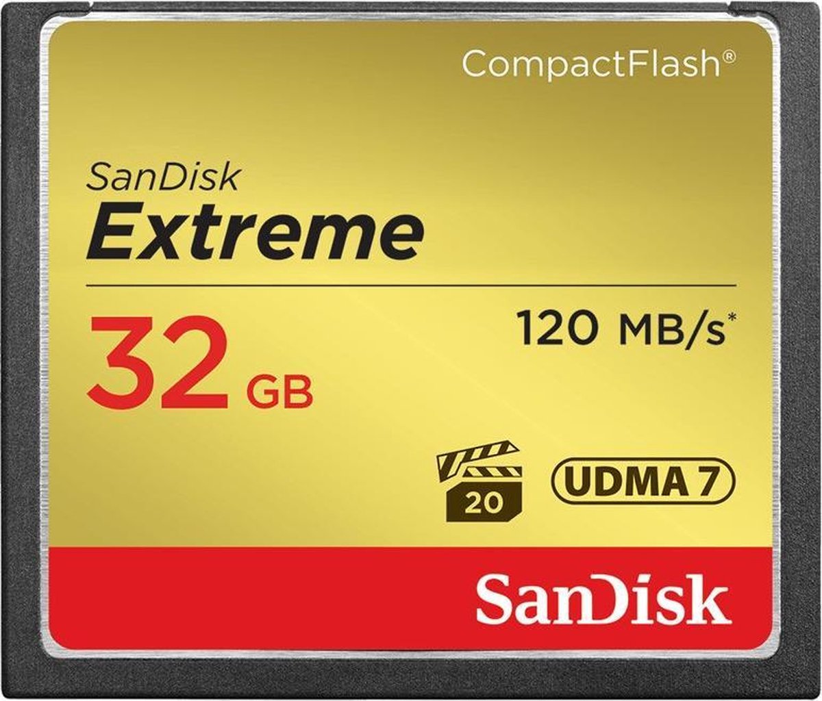 Sandisk CF Extreme 32GB 120mb/s