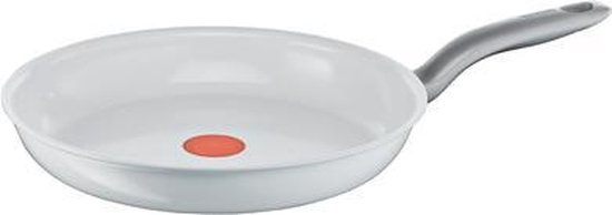 Tefal Ceramic Control White Induction Koekenpan 24 cm - Wit