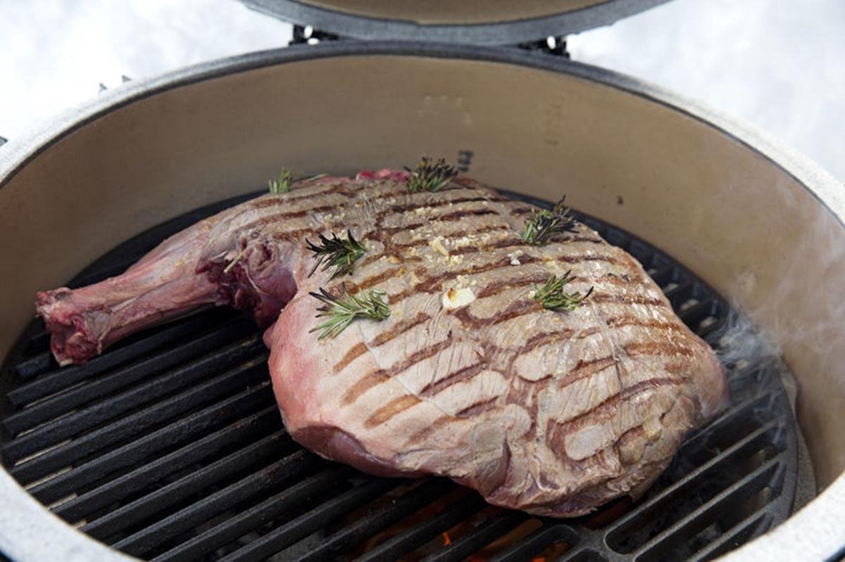Big Green Egg Gietijzeren Grillrooster Medium 40 cm