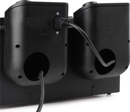 Princess Double Black Fryer - Zwart