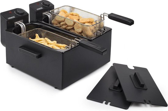 Princess Double Black Fryer - Zwart