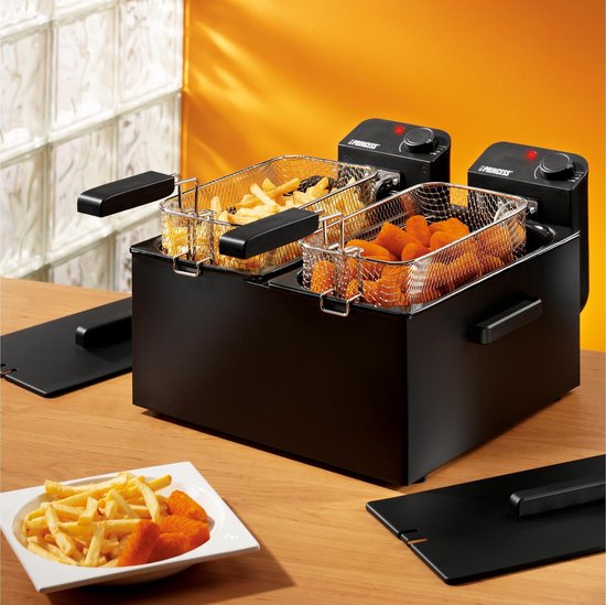 Princess Double Black Fryer - Zwart