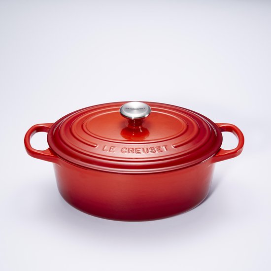 Le Creuset Ovale Braadpan 29 cm Kersen - Rood