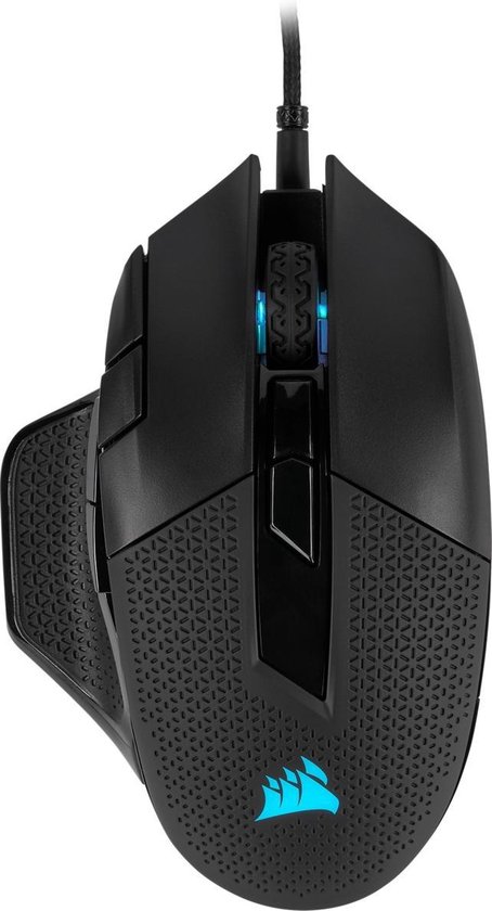 Corsair Nightsword RGB Gaming Muis - Zwart