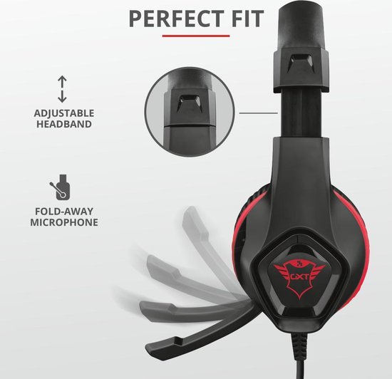 Trust GXT 404R Rana Gaming Headset Nintendo Switch - Zwart