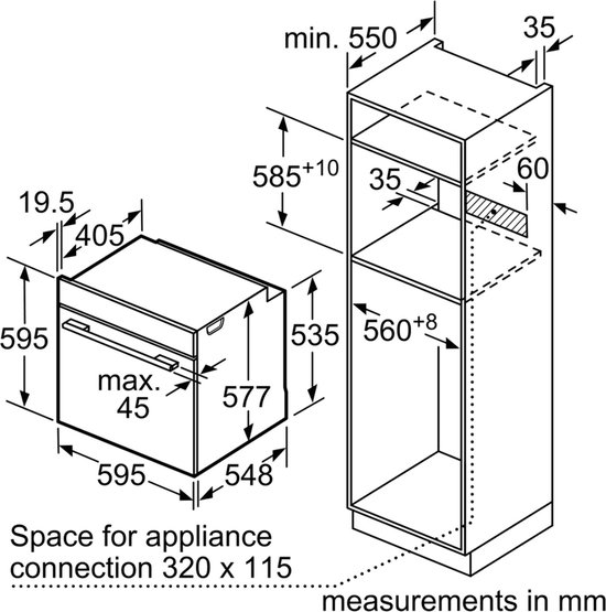 Bosch HBG632BS1 - Silver