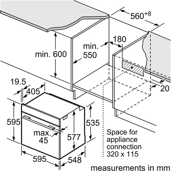 Bosch HMG636BS1 - Silver