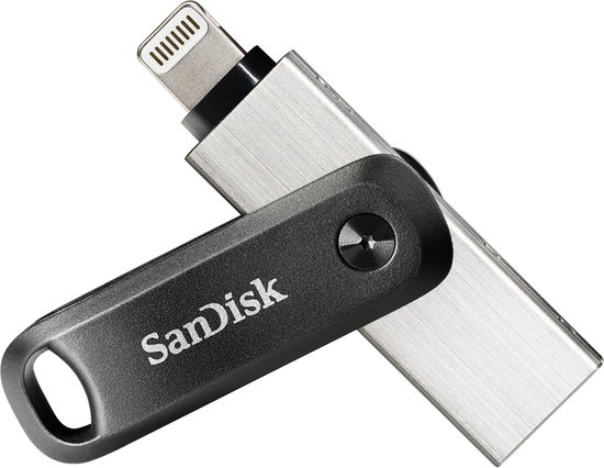 Sandisk iXpand GO Flash drive 3.0 128GB - Zwart